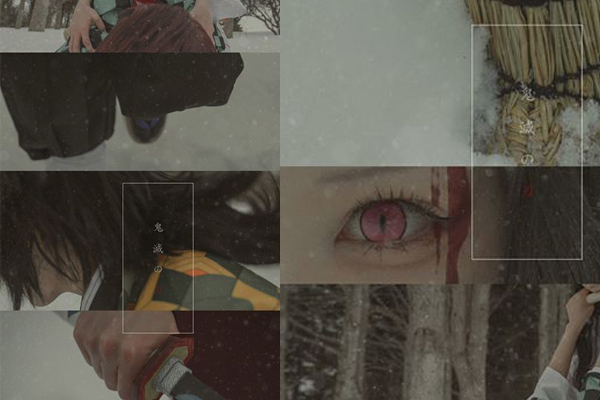 Chiêm ngưỡng khoảng khắc đầu tiên Tanjirou gặp Giyuu trong Kimetsu no Yaiba thông qua bộ cosplay cực xuất sắc