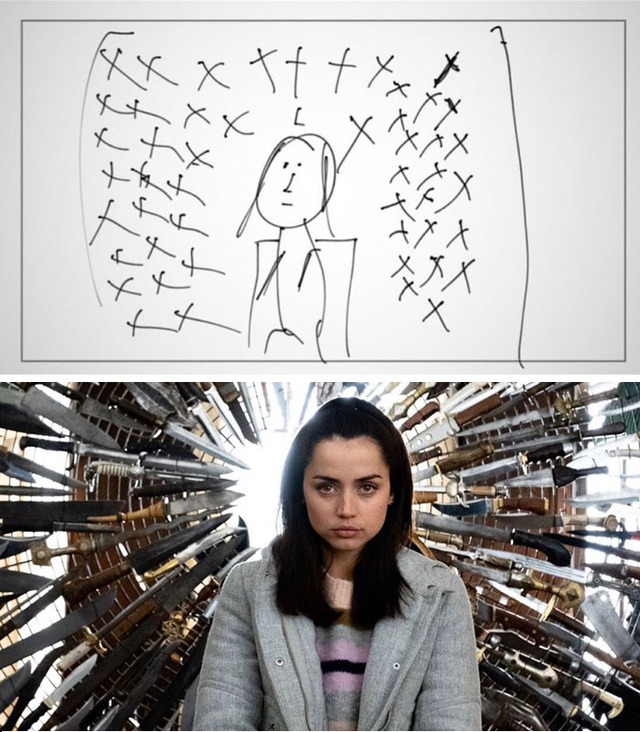 Rợn người trước bản phác họa trước phân cảnh trong những bộ phim nổi tiếng 