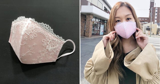 Công ty Nhật dùng vải áo ngực làm khẩu trang, tưởng không hay nhưng hay không tưởng