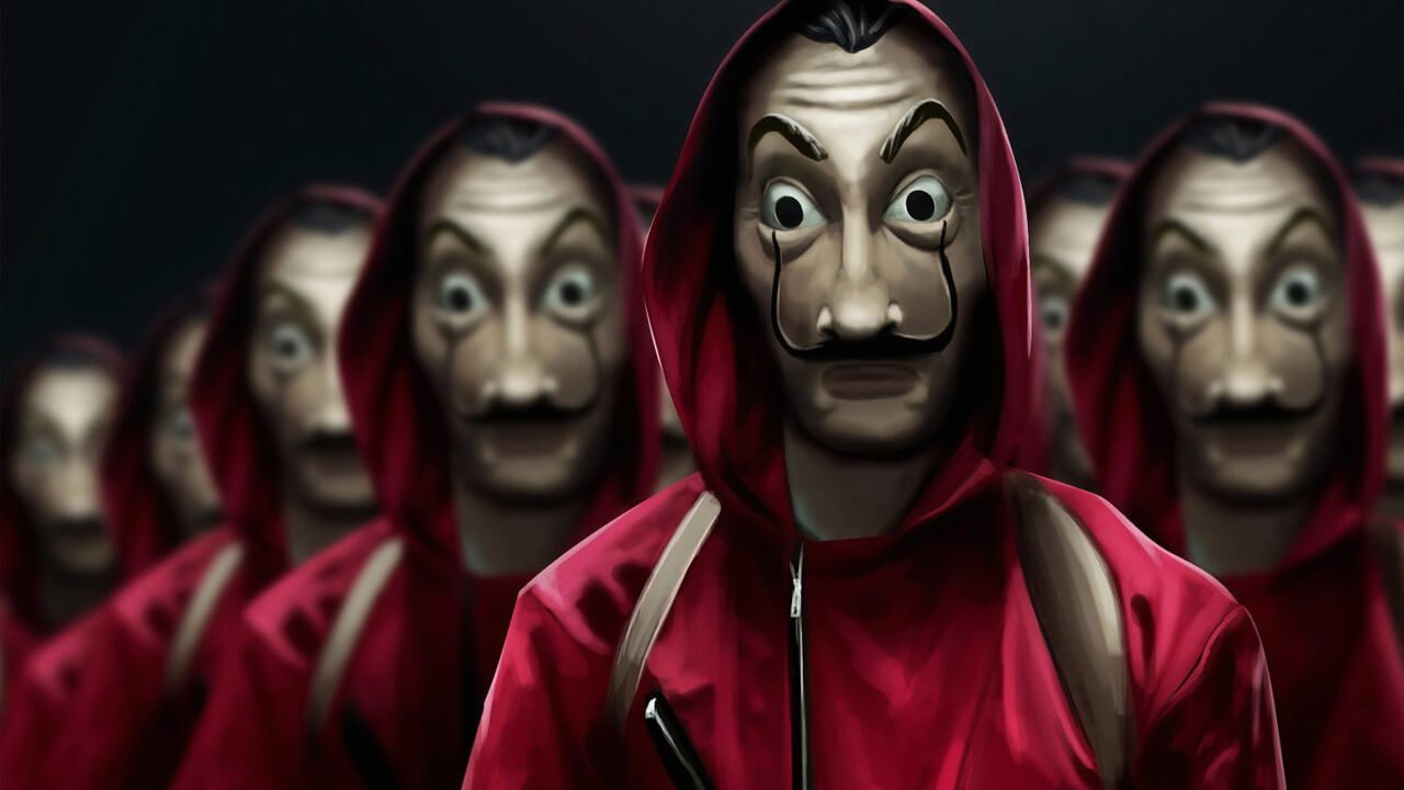 Money Heist: Giải mã bộ trang phục kỳ dị của nhóm cướp và sợi dây liên hệ với siêu phẩm kinh dị về người song trùng