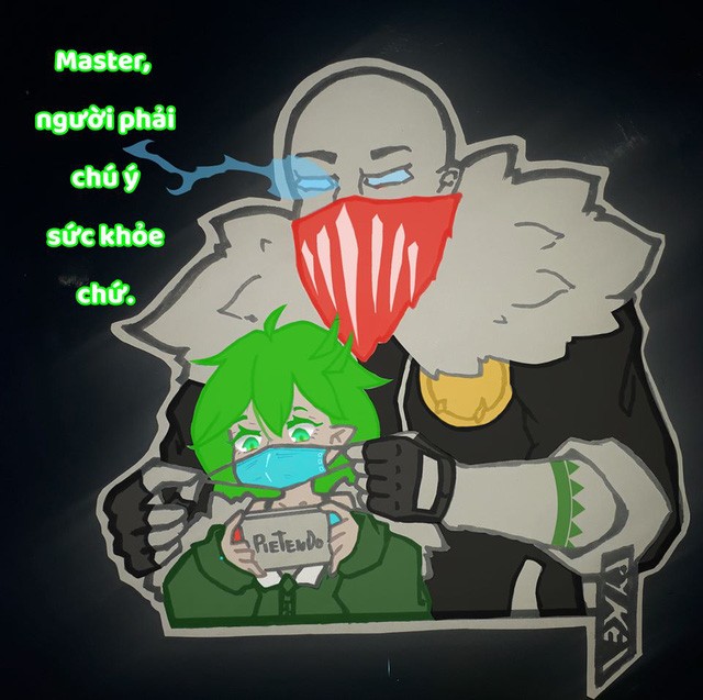 LMHT: Cùng chiêm ngưỡng những tác phẩm cực kì sáng tạo của game thủ Việt kêu gọi phòng chống dịch bệnh