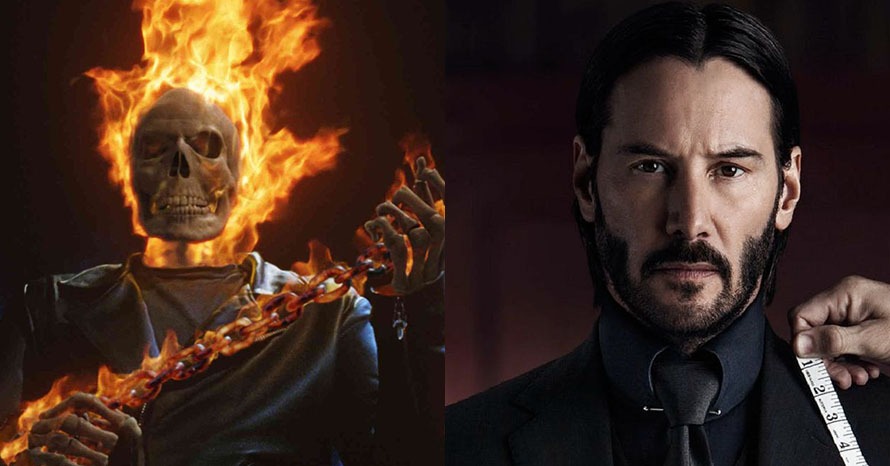 Sẽ như thế nào khi Keanu Reeves từ John Wick trở thành loài quỷ khét tiếng Ghost Rider trong MCU?