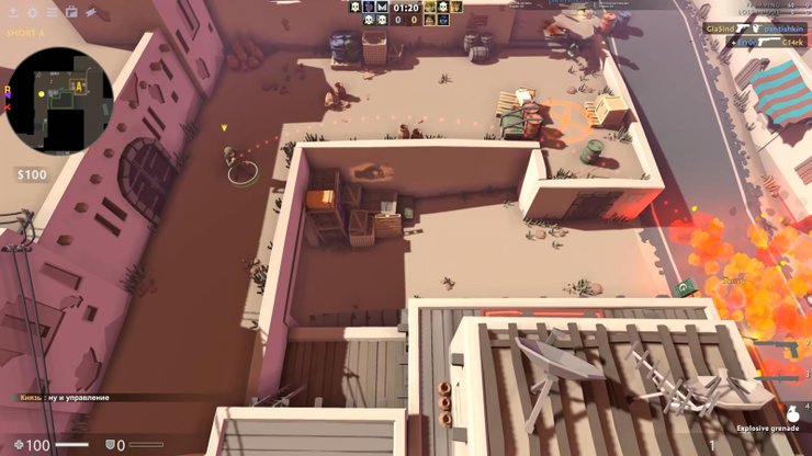 Polystrike: Lối chơi CS:GO theo phong cách của DOTA 2