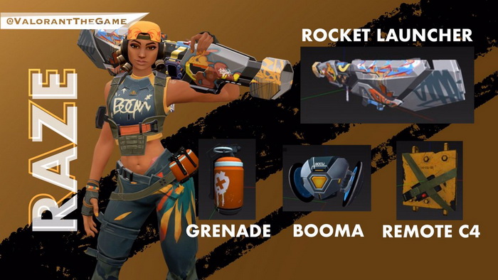 Valorant: Raze - Hot Girl bá đạo sẽ sớm bị điều chỉnh sức mạnh ngay trước khi game ra mắt