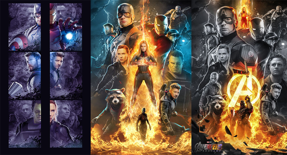 Những poster Avengers: Endgame cực chất nhưng không được sử dụng