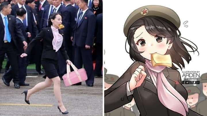 Kim Yo-jong là ai ? Em gái của Kim Jong Un đang được cộng đồng meme đế ý vì quá thần thái