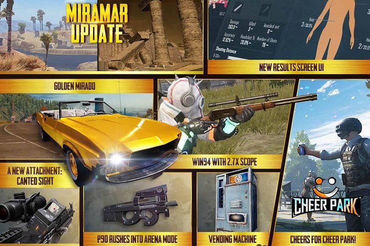 PUBG Mobile vừa công bố ngày phát hành cho bản cập nhật 0.18 tiếp theo