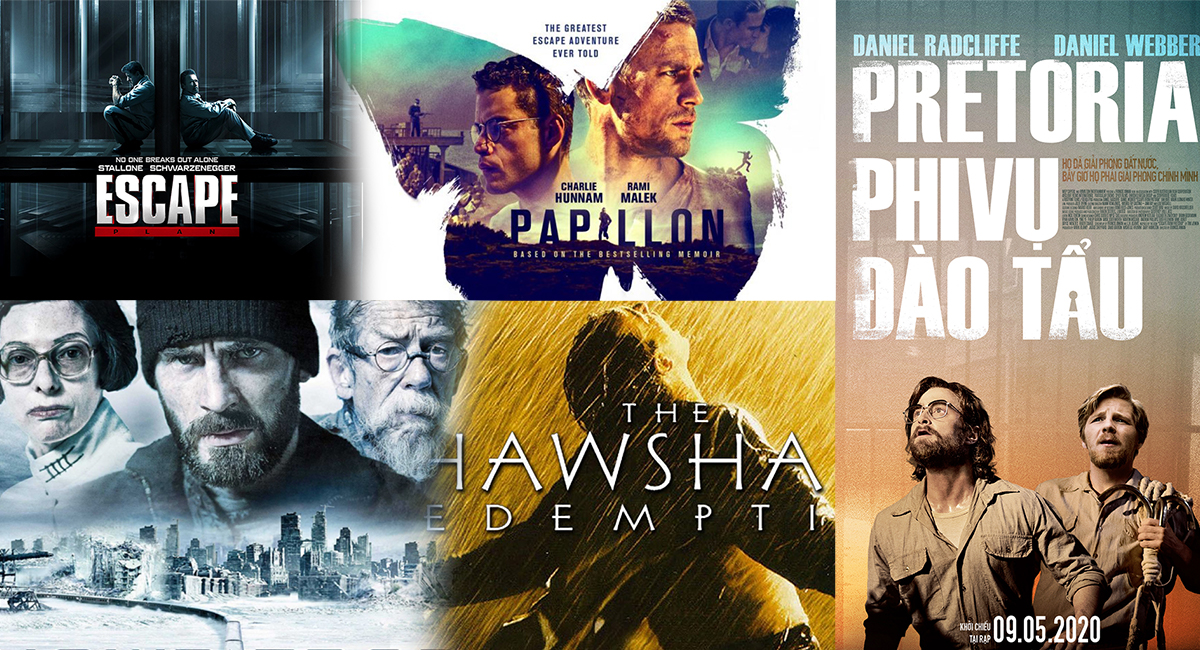 Những cuộc đào tẩu ấn tượng của màn ảnh thế giới