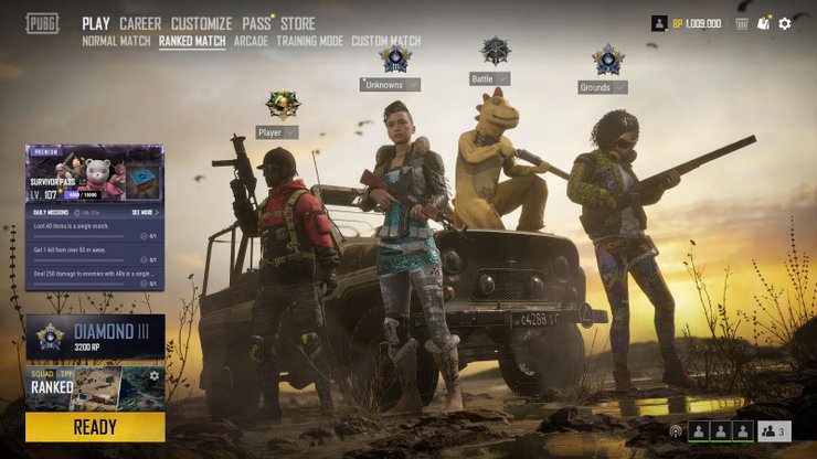 PUBG Update 7.2: Bots sẽ xuất hiện trong game, Giáp sẽ không bị phá, Chế độ xếp hạng mới