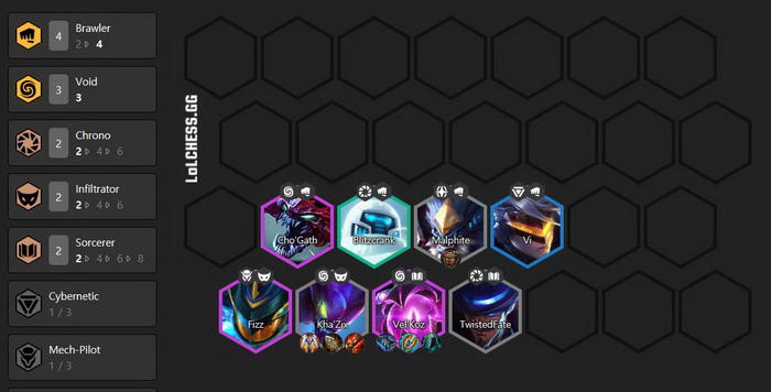 Đấu Trường Chân Lý: Hướng dẫn đội hình Đấu Sĩ Hư Không mạnh nhất bản 10.10