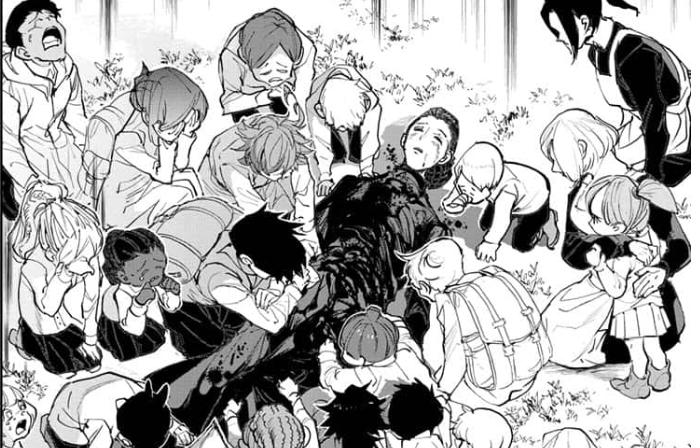 Dự đoán spoiler The Promised Neverland chap 178: Những đứa trẻ quay về thế giới loài người. Cái giá phải trả cho “Chúa”