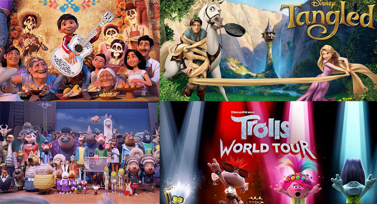 Điểm danh những tựa hoạt hình âm nhạc đình đám không thể bỏ qua