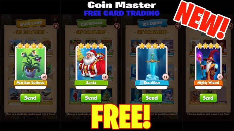 Coin Master - Hướng dẫn cách kiếm Card và cách trade card cho bạn bè Coin Master - Hướng Dẫn Cách Kiếm Card Và Cách Trade Card Cho Bạn Bè