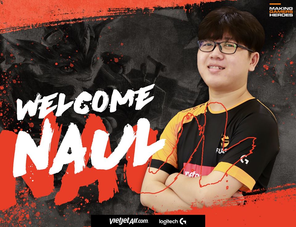 LMHT: Team Flash chính thức công bố bản hợp đồng mang tên Naul khiến fan vui mừng