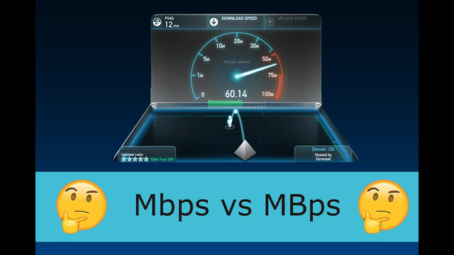Liệu bạn có biết được sự khác nhau giữa MBps và Mbps hay không?