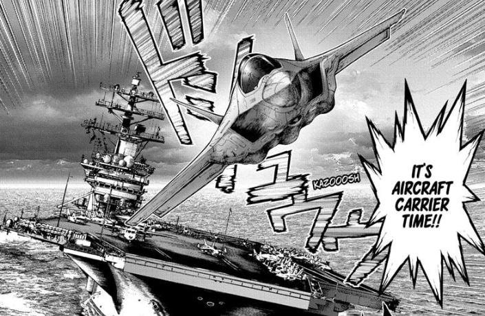 Dự đoán spoiler Dr.Stone chap 153: Xây dựng sân bay. Không chiến bắt đầu!