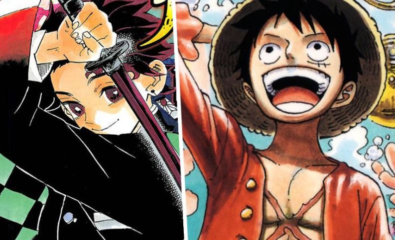 One Piece vượt trội hoàn toàn về doanh số. Kimetsu No Yaiba tăng 20 triệu bản in trong 2 tháng