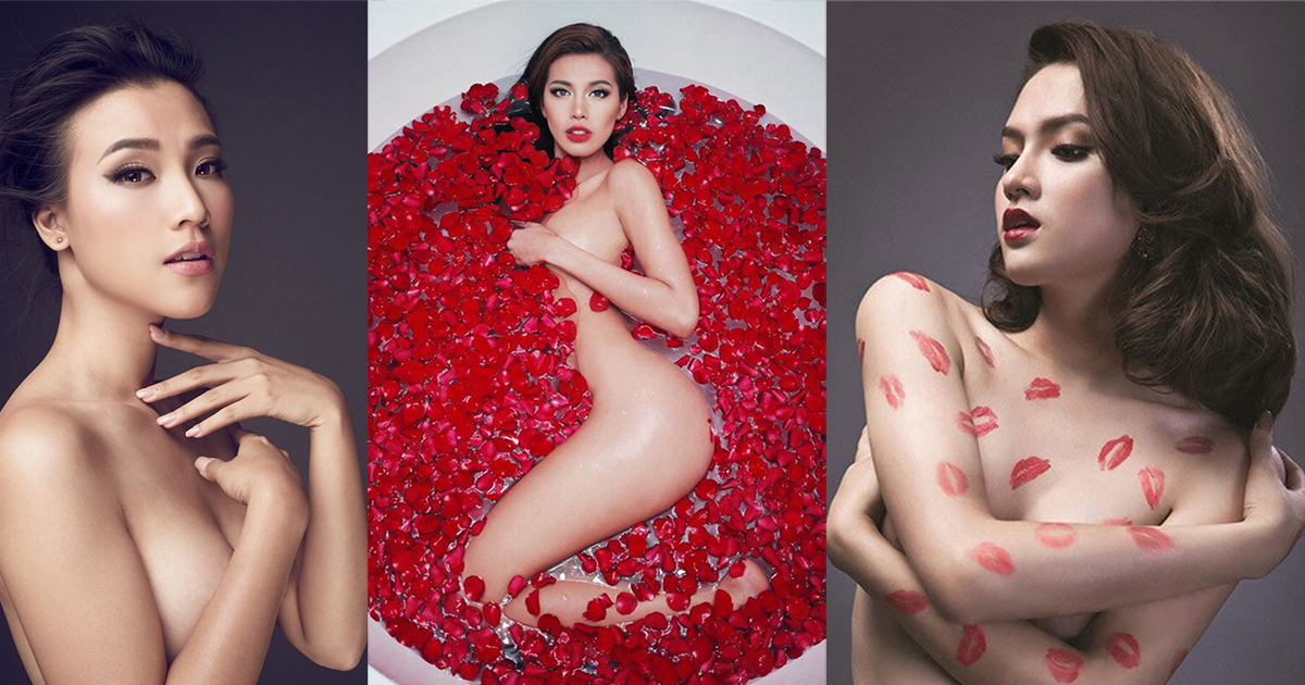 Mỹ nhân Việt và những bức ảnh khoả thân tạo thiện cảm