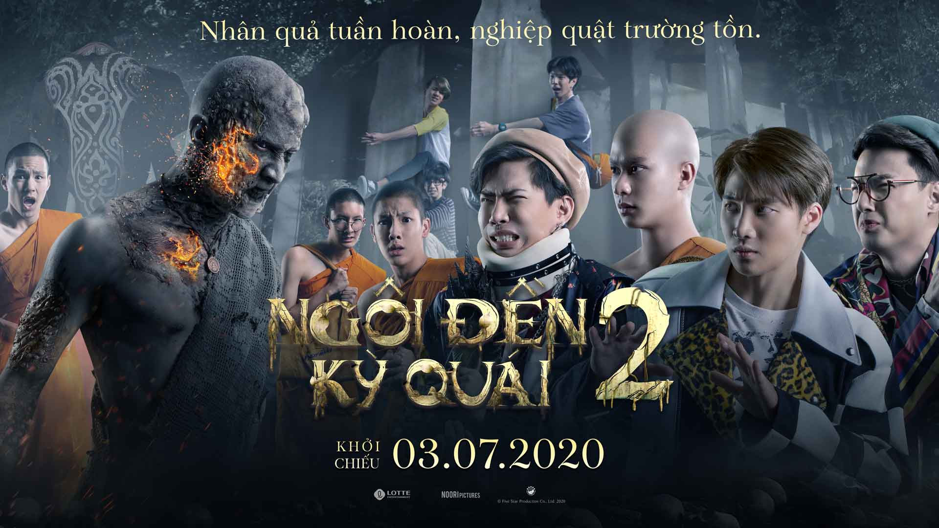 Ngôi đền kỳ quái 2: Phim kinh dị - hài ăn khách của Thái Lan đã trở lại