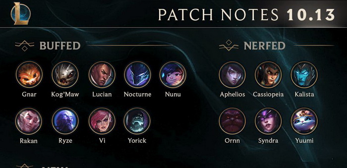 LMHT: Chi tiết bản cập nhật 10.13 chính thức - Bai mèo Yuumi và các xạ thủ đường dưới