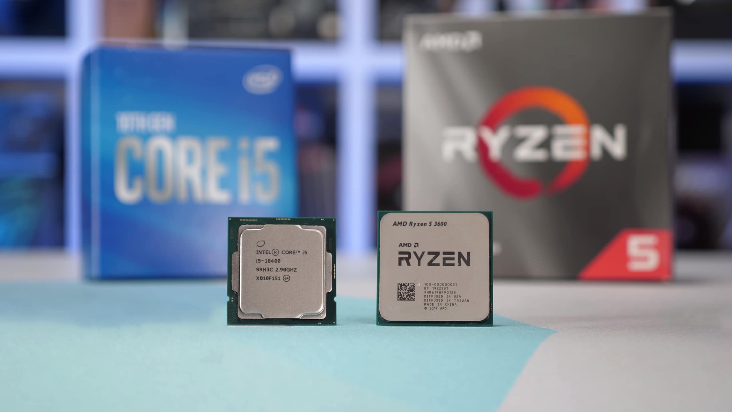 So sánh hiệu năng CPU Intel Core i5-10400 vs AMD Ryzen 5 3600