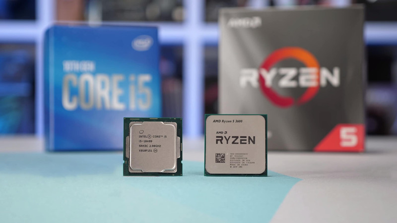 Сравнение процессоров intel i5 10400 и amd ryzen 5 3600