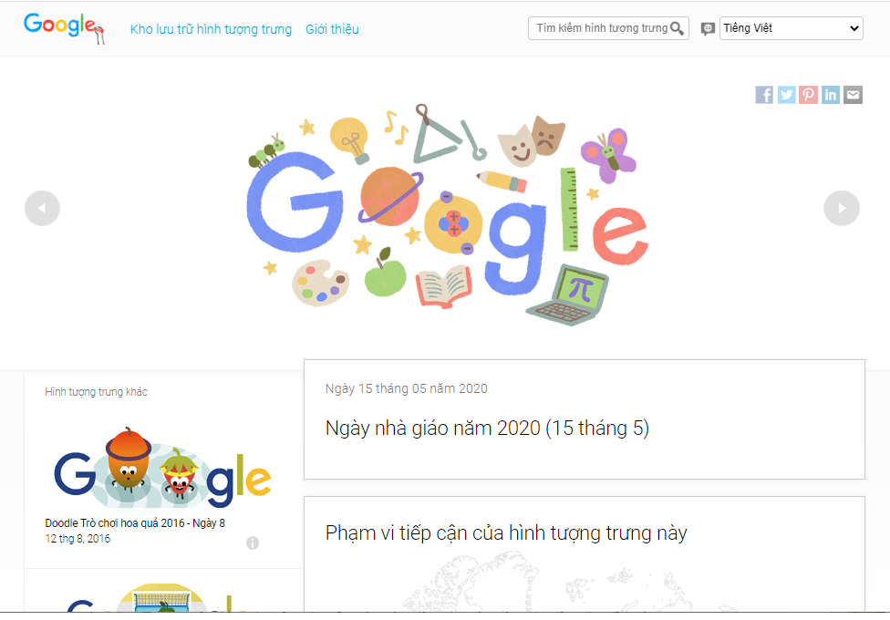 Hướng dẫn: Cách chơi game trên Google Doodles
