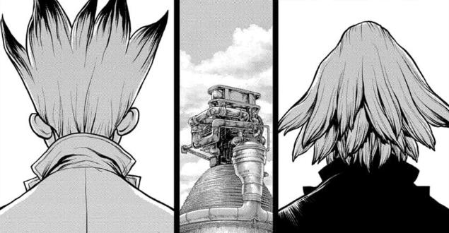 Spoiler Dr.Stone chap 157: Quá khứ tiếp diễn. Sự thật về Stanley và Xeno được tiết lộ