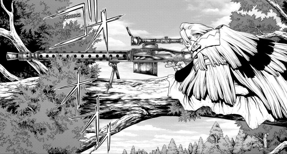 Dự đoán spoiler Dr.Stone chap 159: Taiju sẽ chết? Stanley trở thành ngòi nổ cho cuộc chiến đẫm máu