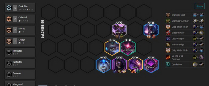 Đấu Trường Chân Lý: Hướng dẫn đội hình Hắc Tinh áp đảo meta mạnh nhất bản 10.15 và 10.16