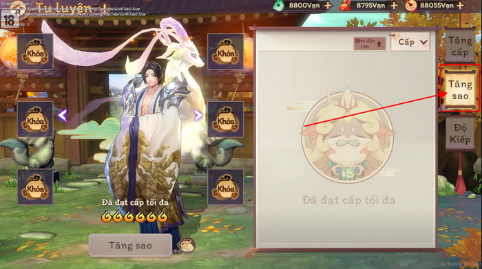 Vân Mộng Tứ Thời Ca: Hướng dẫn cách tăng sao Yêu Linh đơn giản nhất