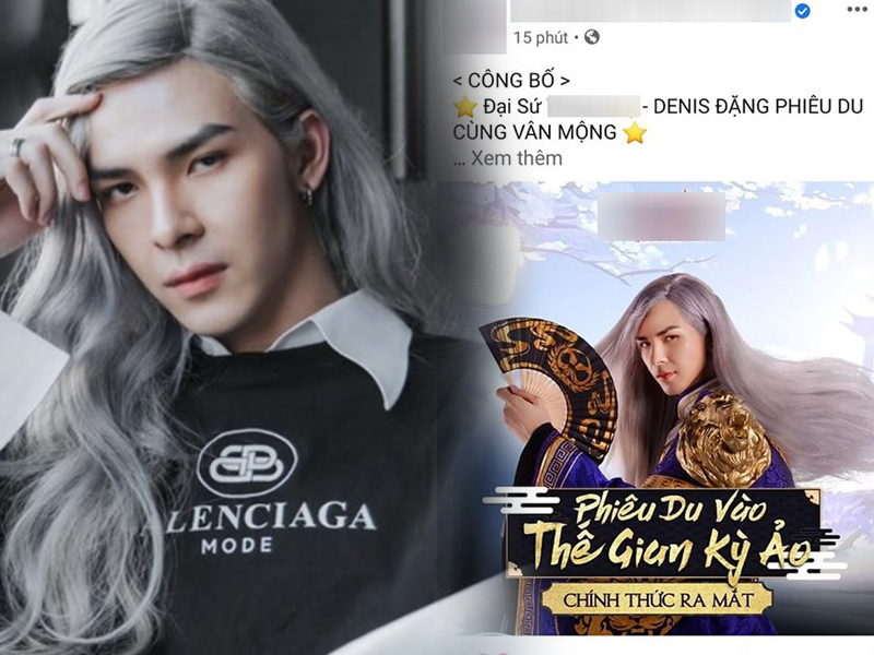 Một tựa game hot bị cộng đồng phẫn nộ vì mời Denis Đặng làm đại sứ cho mình