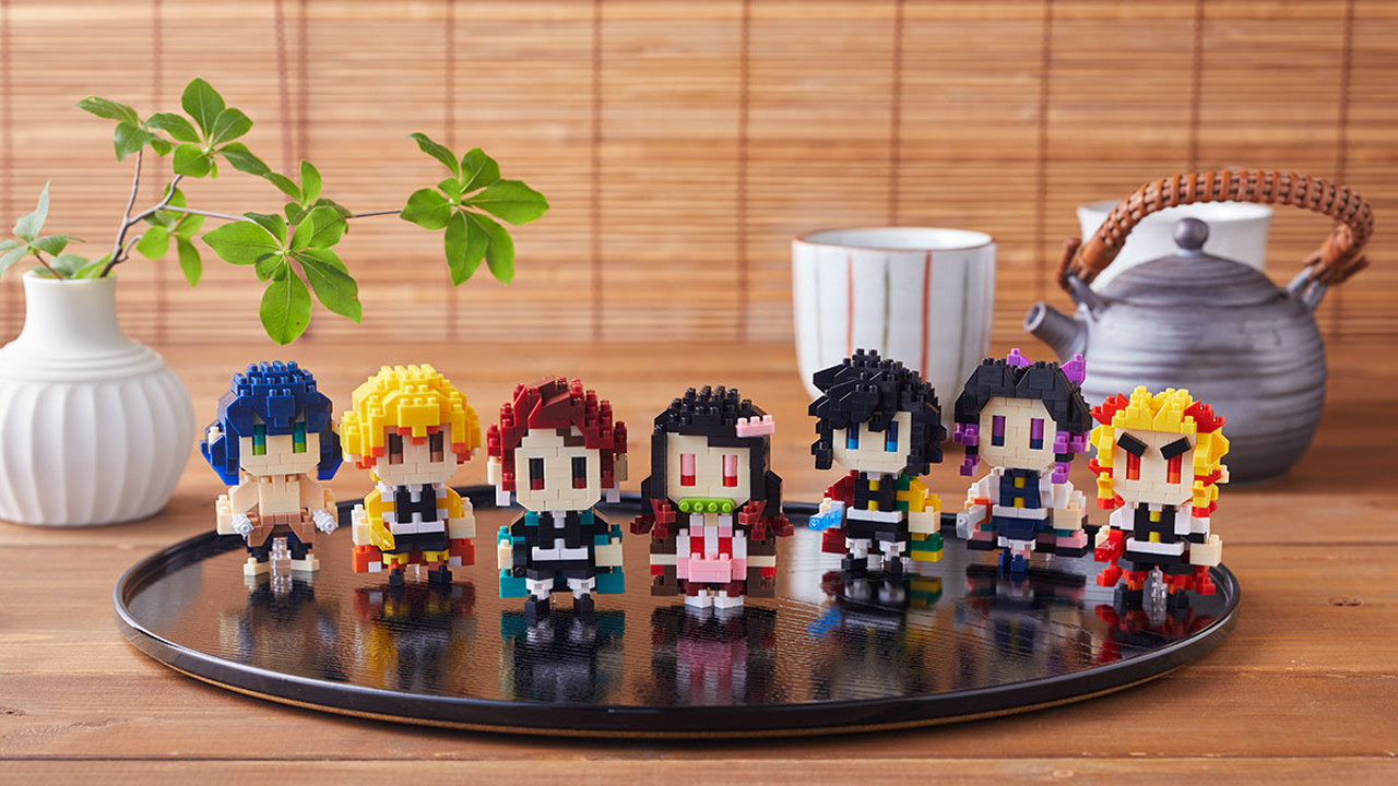 Xuất hiện bộ mô hình Kimetsu No Yaiba siêu đáng yêu lấy hình mẫu Tanjiro,Nezuko cùng nhiều nhân vật khác