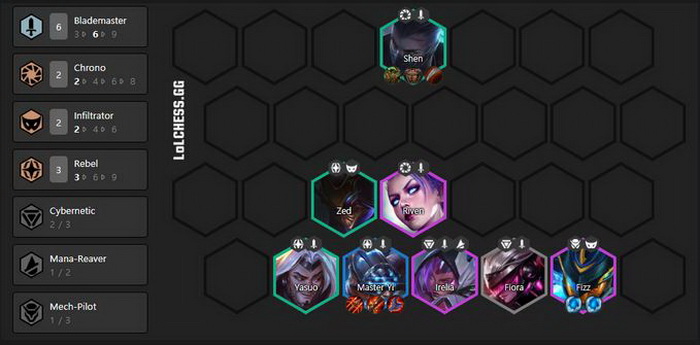 Đấu Trường Chân Lý: Hướng dẫn đội hình 6 Kiếm Khách mạnh nhất 10.16 không đụng hàng meta