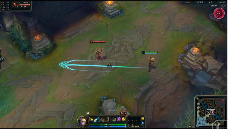 LMHT: Mẹo cực bổ ích để game thủ tung kỹ năng định hướng bách phát bách trúng