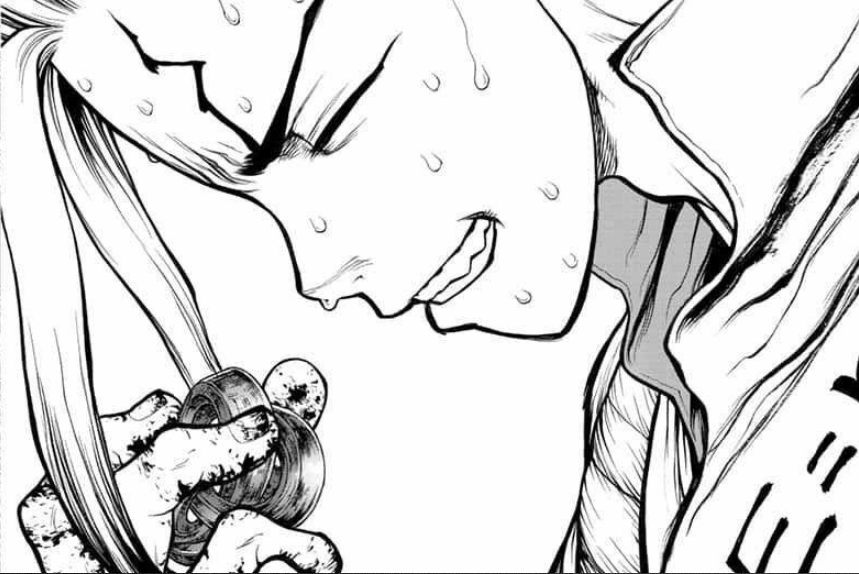 Spoiler Dr.Stone chap 161: Chrome chế tạo máy khoan, Senku trao cho Xeno thiết bị hóa đá medusa??