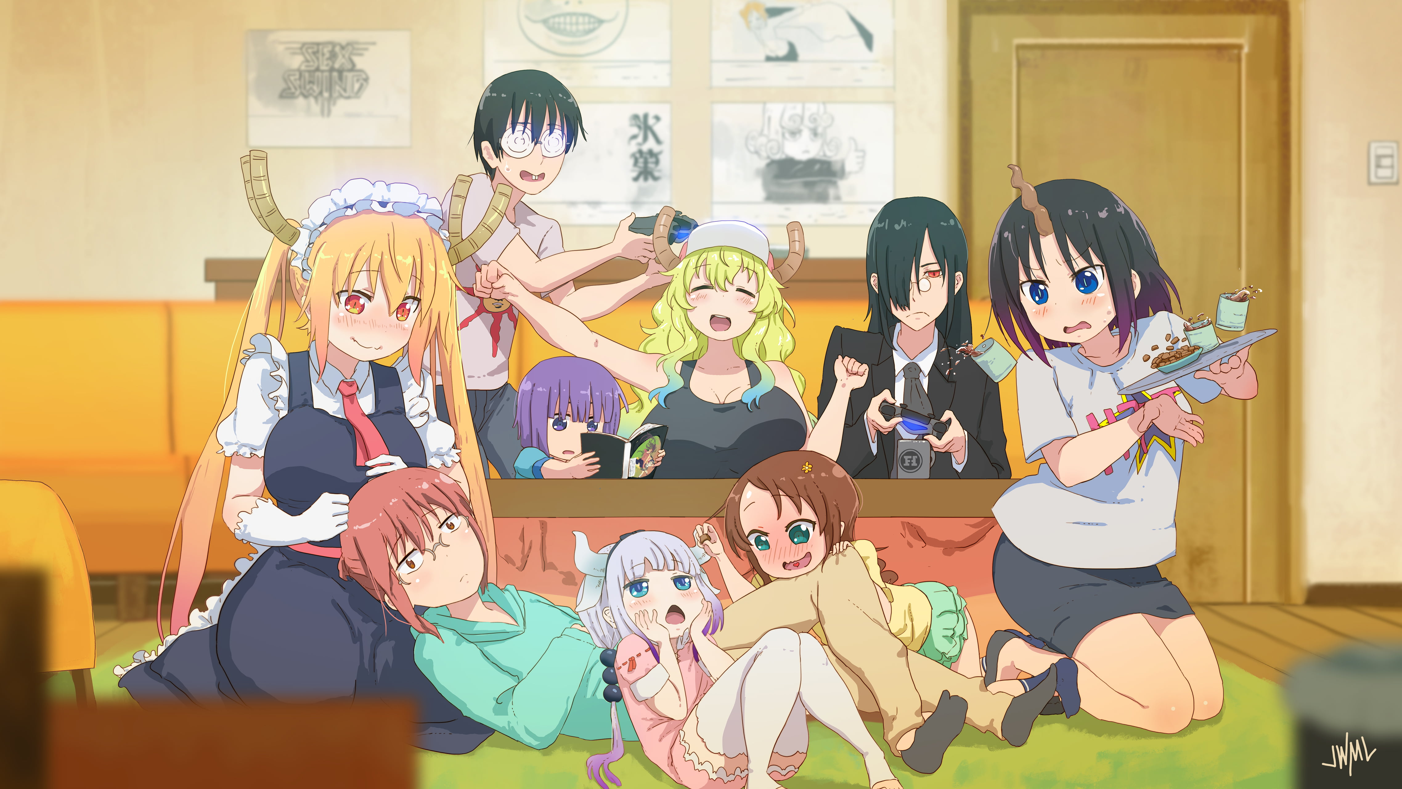 Tin vui: Miss Kobayashi's Dragon Maid season 2 do Kyoto Animation sản xuất sẽ ra mắt vào năm sau