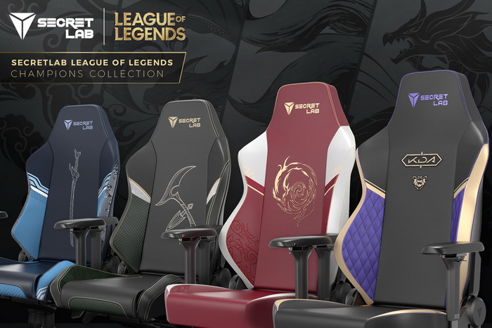 LMHT tung ra series Gaming Chair mới cực chất với phiên bản thánh Yasuo và K/DA hàng hiệu