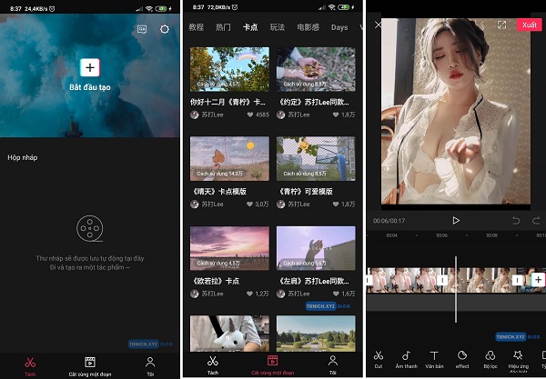 Cách tải và cài đặt app 剪映 Jianying, ứng dụng tạo/ chỉnh sửa video TikTok