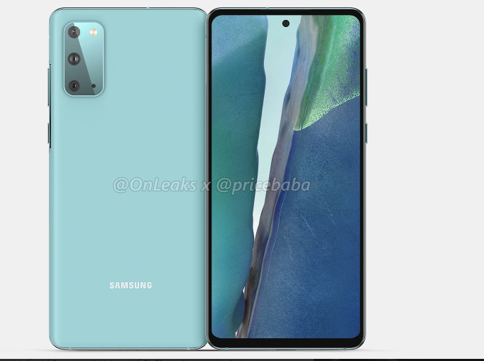 Galaxy S20 Fan Editon rò rỉ thiết kế vô cùng đẹp mắt 