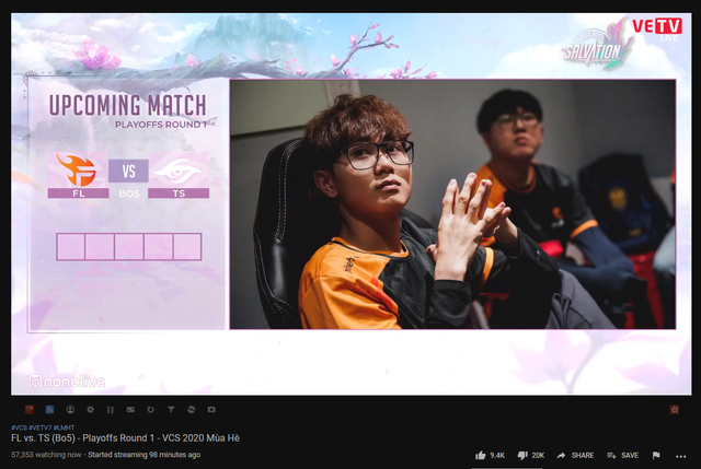 LMHT: Trận đấu giữa Team Flash và Team Secret bị hoãn cả giờ đồng hồ, VETV nhận mưa dislike từ fan hâm mộ