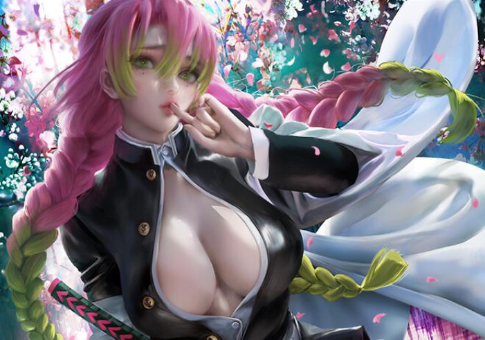 Luyến trụ, Nezuko, Tanjiro,... quyến rũ đến mức nào qua nét vẽ của Sakimichan?