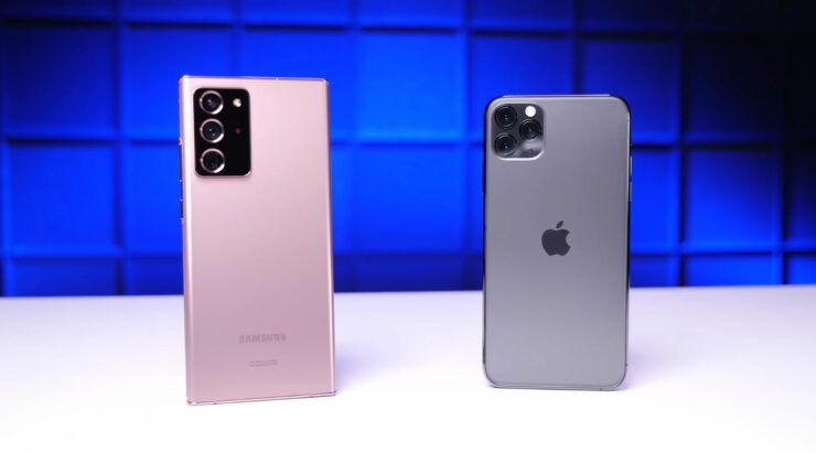 Samsung Galaxy Note 20 Ultra đánh bại iPhone 11 Pro Max trong thử nghiệm thả rơi mới nhất