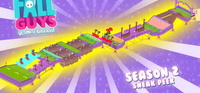 Fall Guys hé lộ chủ đề Mùa 2 - Thời Trung Cổ với hàng loạt map và trang phục mới