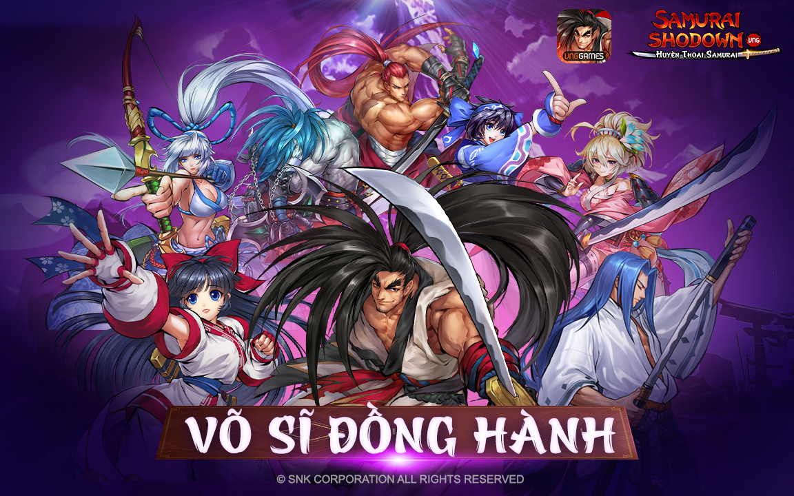 Du hành về Nhật Bản cổ đại cùng SAMURAI SHODOWN VNG 