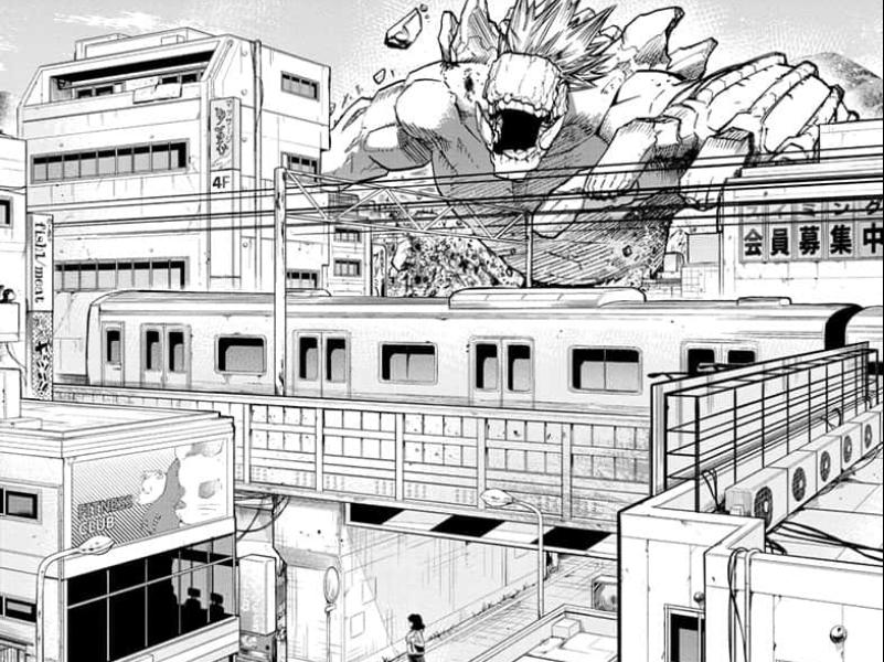Dự đoán spoiler My Hero Academia chap 283: Gigantomachia hủy diệt thành phố, Uraraka ngăn cản trong vô vọng