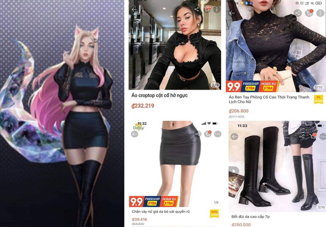 LMHT: Game thủ phát hiện set đồ của nhóm K/DA 2020 trên...Shopee với giá chỉ vài trăm nghìn một bộ
