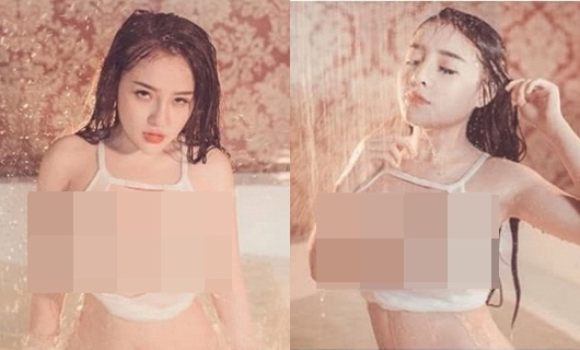 Ngân 98 lại bị cư dân mạng chỉ trích vì đăng ảnh gần như nude hoàn toàn của mình
