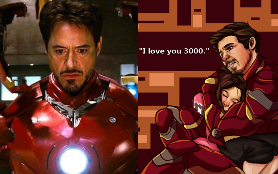 Hoá ra Iron Man không phải là người tạo ra câu nói "I love you 3000" kinh điển