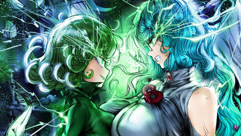One Punch Man Tatsumaki And Saitama